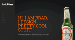 Desktop Screenshot of brad-holmes.co.uk